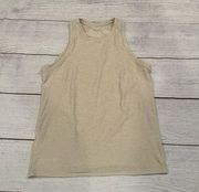 outdoor voices size small beige tan tank top sleeveless shirt