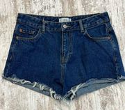 8 // MNG Denim Mom Cut Off Jean Shorts