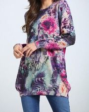 Floral Abstract Tunic S