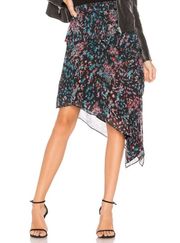 IRO Blink Asymmetrical Skirt in Black