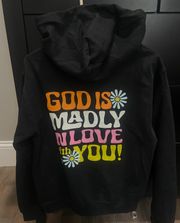 God is love sweatshirt