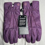 City Keeper Gloves NWT S/M Purple Black (HTGT) *Fleece Lined