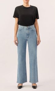 Hepburn High Rise Wide Leg Jeans