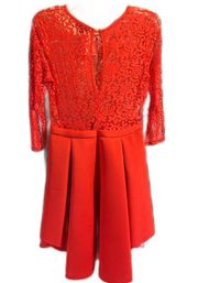 Femi Miss Avenue Red Lace Dress