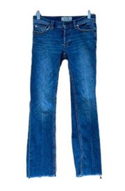 We The Free Button Fly Straight Leg Denim Jeans - Woman’s Size 25