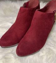 Liz Clairborne wine red color heels size 9.5