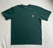 Green Pocket Tee