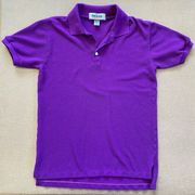 Brad Richards Royal Purple 1980s Fitted Polo Size S