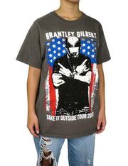 Gildan Brantley Gilbert Take It Outside Tour Band Tee Medium Crewneck Country Concert