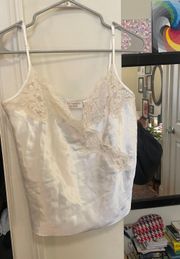 Victoria's Secret Vintage pearl colored Victoria secret camisole