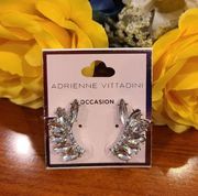 Adrienne Vittadini Rhinestone Earrings