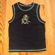 Brandy Melville  Black Dragon Tank