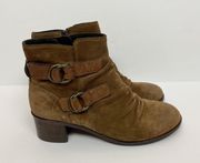 Newbury Boot Coffee Suede Brown Size 6