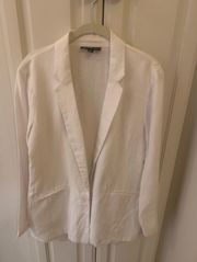 White Linen Blazer NWT