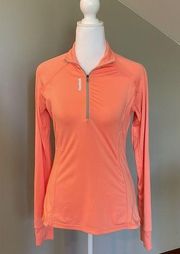 Reebok Quarter Zip Activewear Athletic Jacket Extra Small