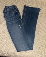 Bootcut Blue Jeans