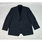 Brooks Brothers 346 Stretch Blazer Men Navy Blue Sport Coat Suit Jacket size 48R