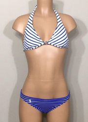 Polo Ralph Lauren stripe bikini set. XS/S. NWT