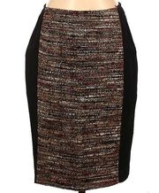 Lafayette 148 Womens Size 4 Tweed Pencil Skirt Wool Blend Stretch Fully Lined