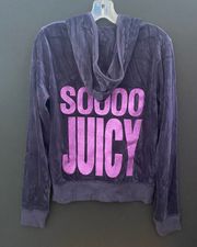 Juicy Couture Velour Tracksuit Tracksuit Jacket ONLY