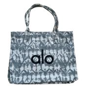 Alo Oversized Shopper Tote Bag - Grey, Tie Dye