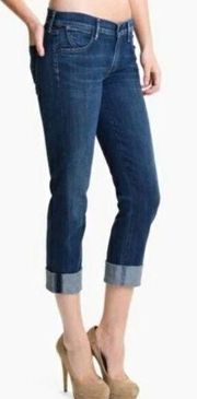 CofH Dani cropped, cuffed straight leg size 30 jeans