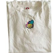 Looney Tunes Vintage‎ 90's Unisex XL Tweety Embroidered Centered Crew Neck Tee