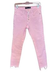 VERONICA BEARD Debbie Ten Inch Skinny Jeans in Millennial Pink Size 26