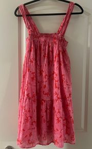 Pink  Midi Dress