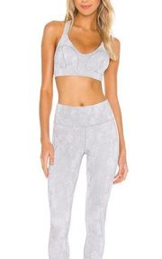 Lilybod Zinnia Crop Sports Bra and High Waist Full Length Legging Size XS