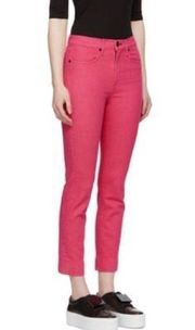 Rag & Bone Pink Ankle Cigarette Jeans SIze 24