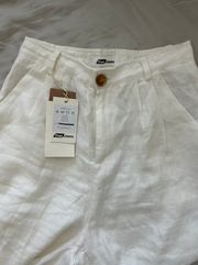 White Linen Pants