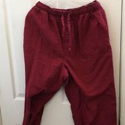 Joe boxer scrub slacks medium