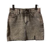 ALL SAINTS DENIM MINI SKIRT