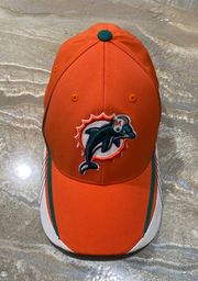 Miami Dolphins  Orange, White and Green Hat