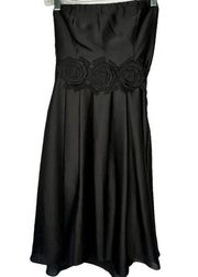 Limited Strapless Black Dress