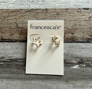 Francesca’s star cartilage earrings 
