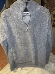 Grey Sherpa Pullover 