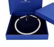 Swarovski Stardust Deluxe Clear Crystal Fishnet
Tube Necklace for Women 5180944