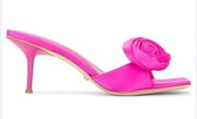 RAYE Rosette Mule In Pink Size 9,5