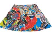 DONA JO Tropical print skort with ball pocket Size 3/XL