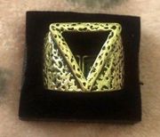 Gold Triangle Ring