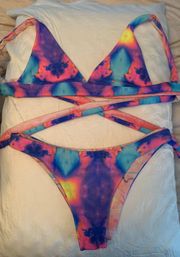 Reversible Bikini Top And Bottom