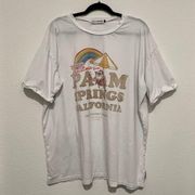 The Laundry Room Oversized Tshirt, Palm Spring Santa, Size XL