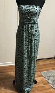 Los Angeles Tribal Maxi Tube Dress