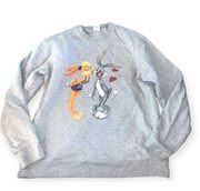 Looney Tunes Bugs and Lola Kiss sweatshirt