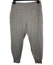 Balance Collection Oatmeal Color Pull On Super Soft Joggers L