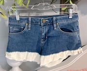 Denim Jean Shorts Womens 25