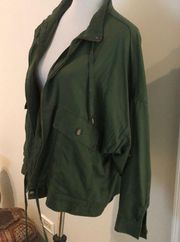 Super Cute Urban Outfitters Green Light Jacket