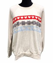 NWT P.J Salvage Warm Winter Pullover Sweater Large